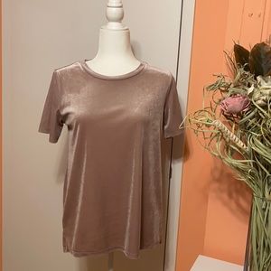Old Navy Velvet Tee - “Plum Tonic”